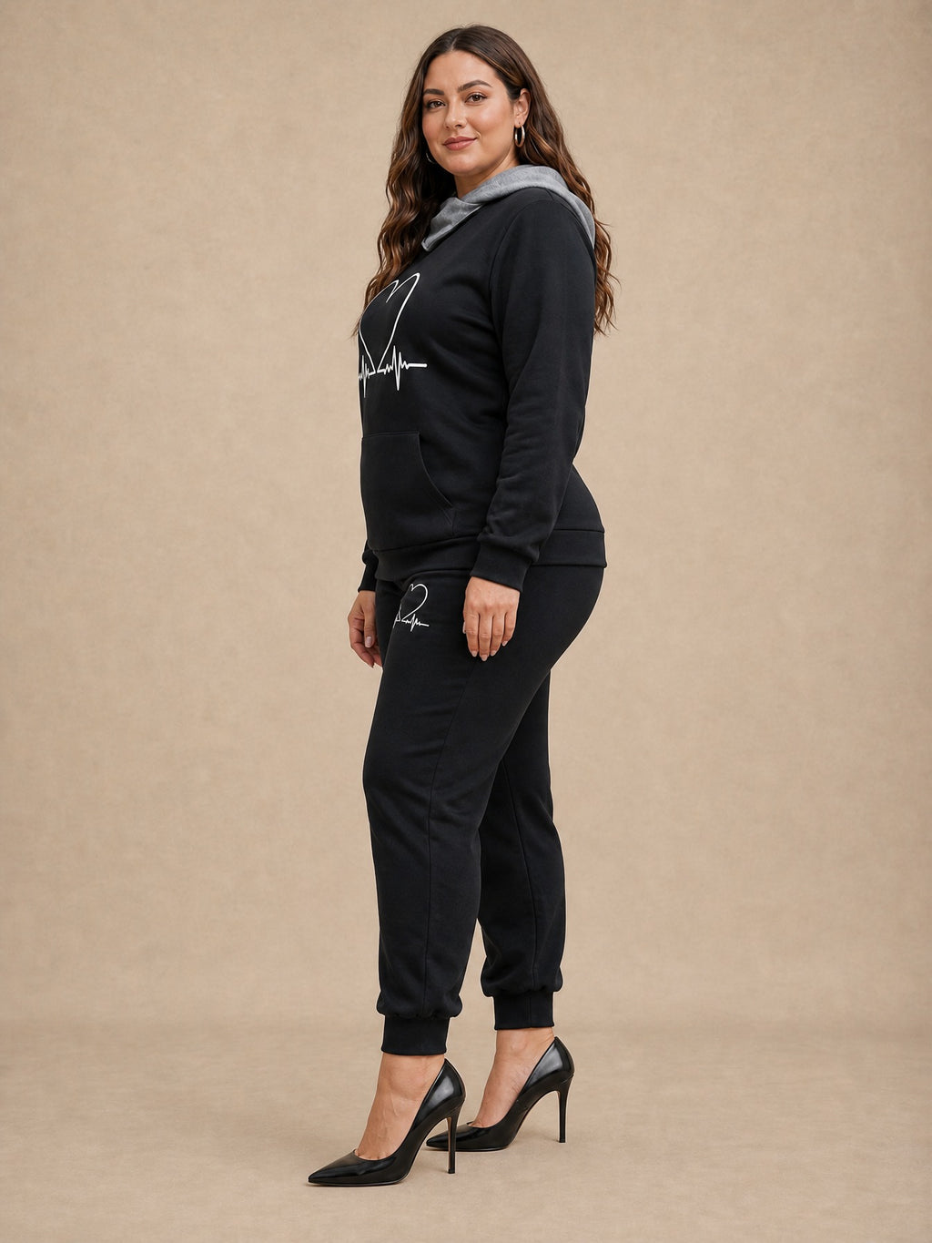 Marcia Heartbeat Tracksuit Set