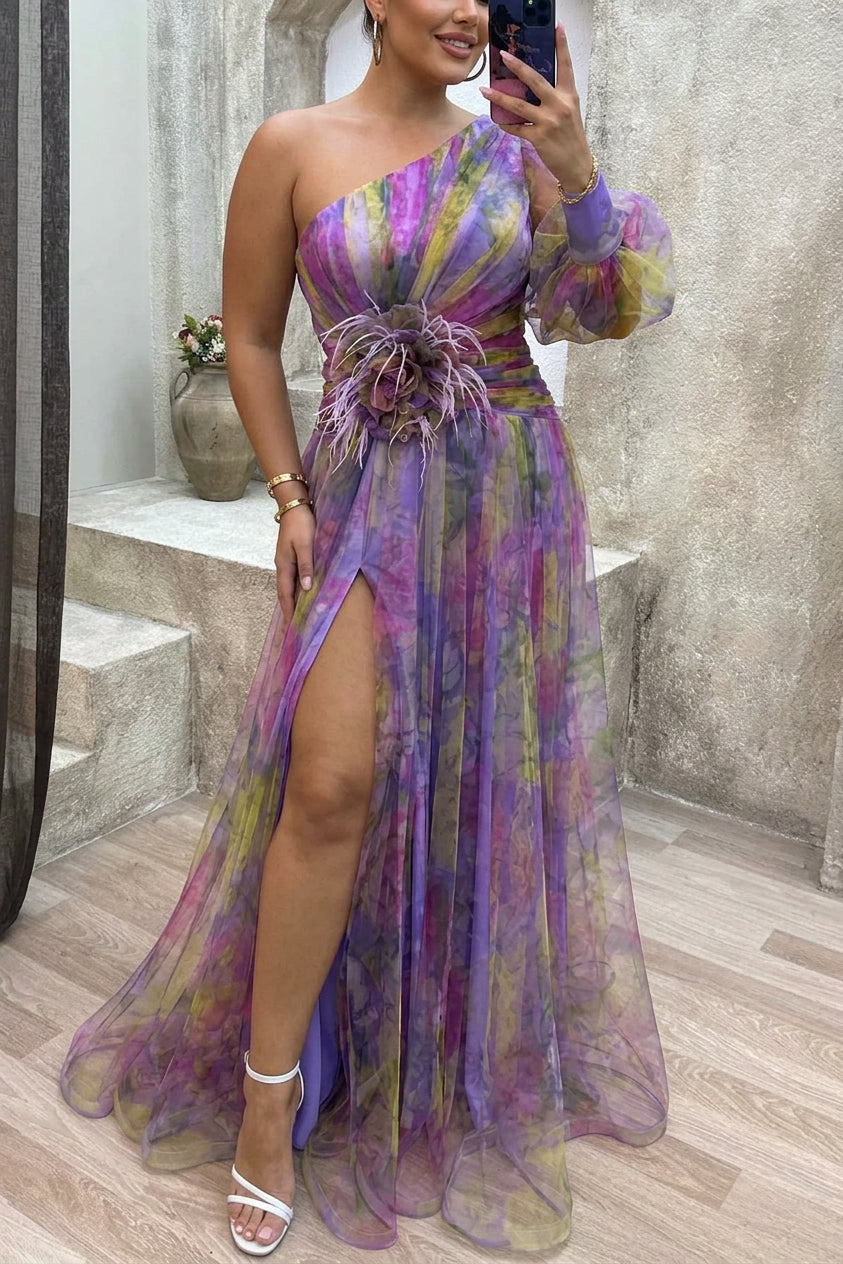 Grace Pleated Maxi Dress