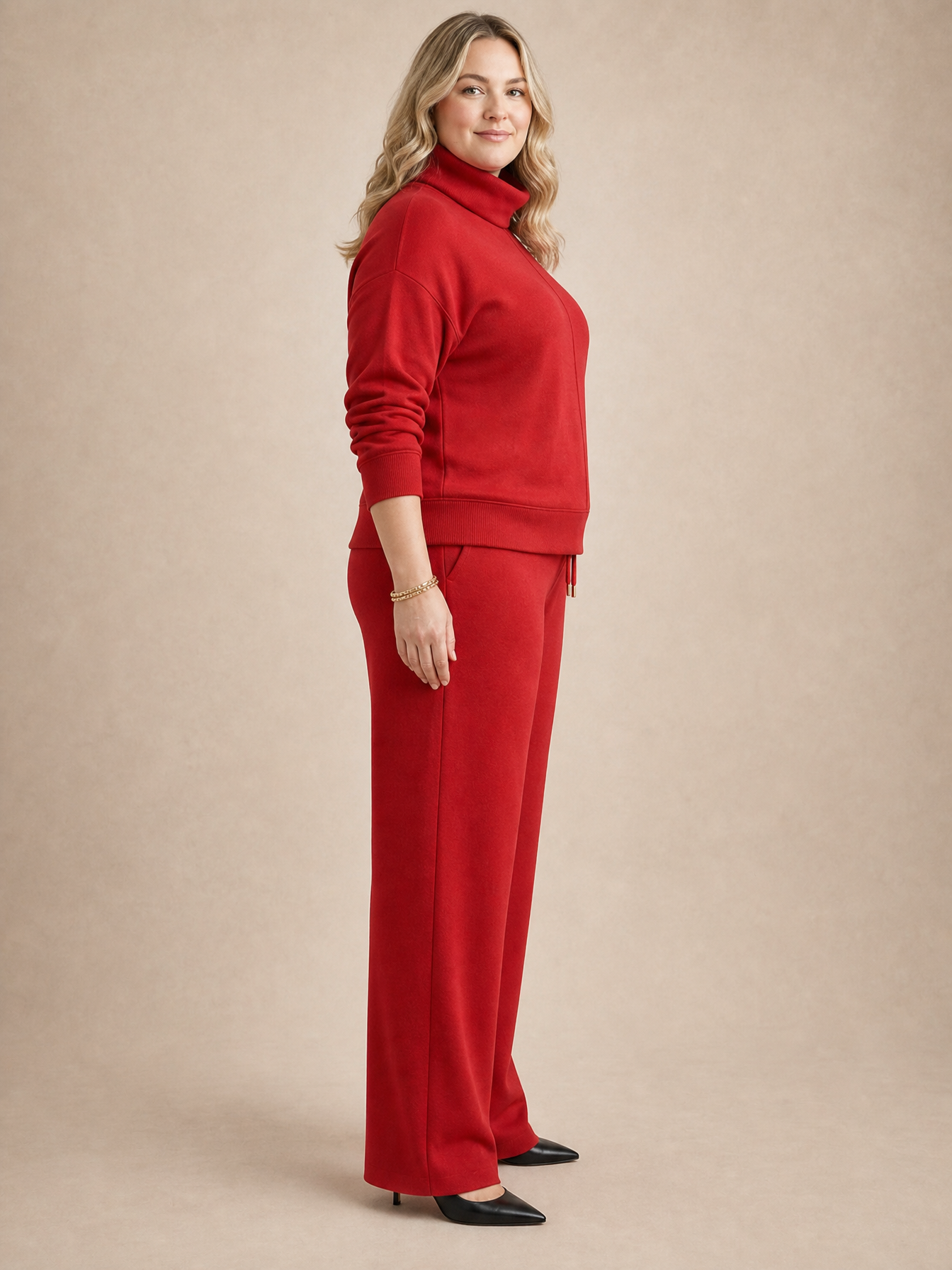 Elżbieta Funnel-Neck Tracksuit