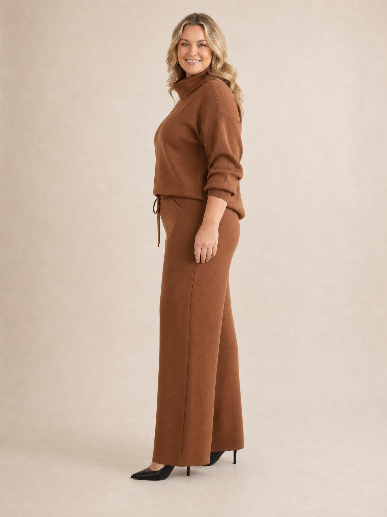 Elżbieta Funnel-Neck Tracksuit