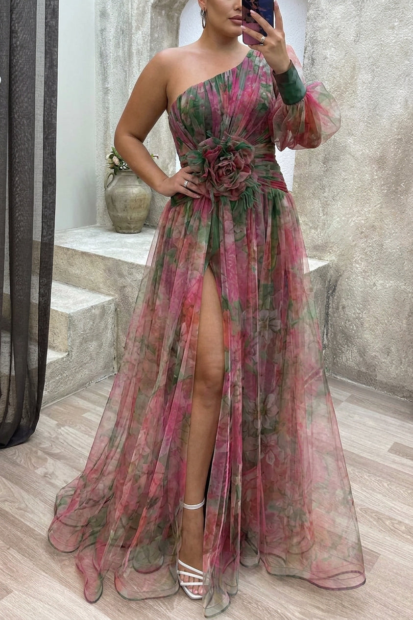 Grace Pleated Maxi Dress