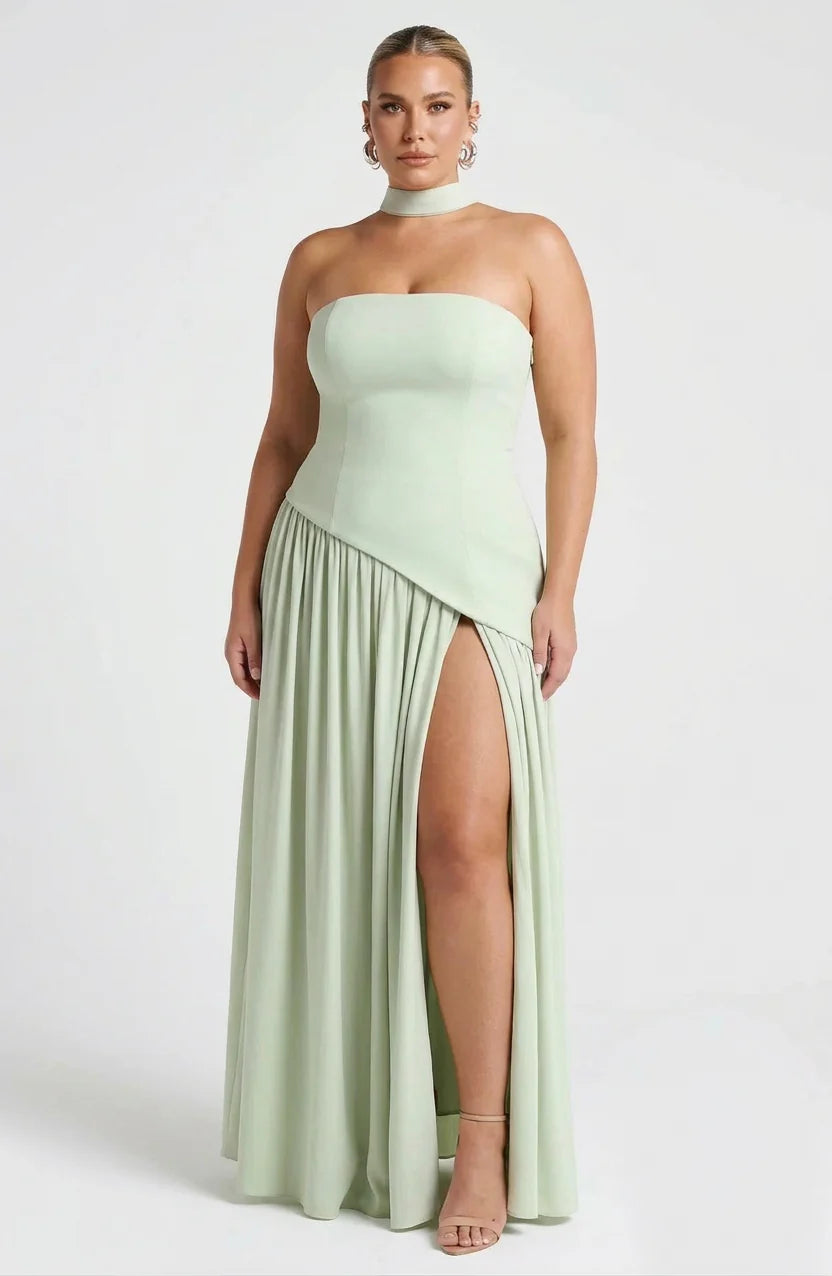 Karola Colorblock Maxi Dress
