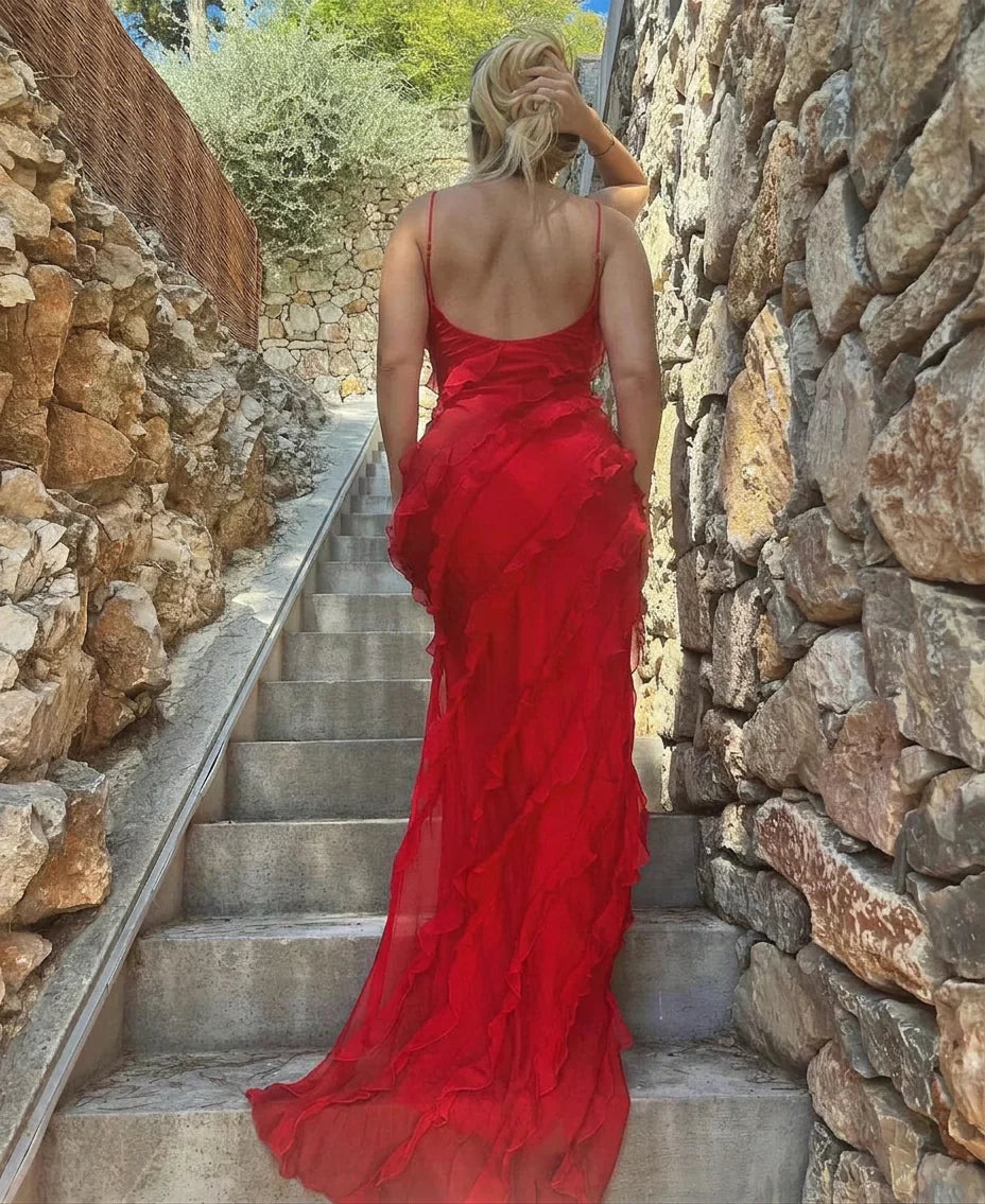 Mikala Chiffon Maxi Dress