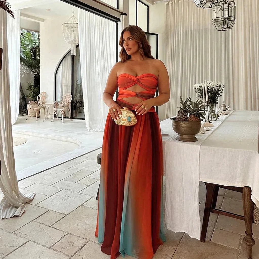 Giustella Ombre Maxi Dress
