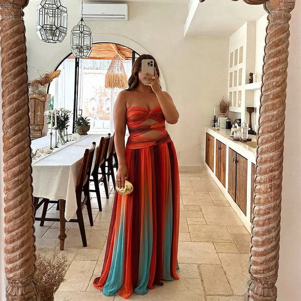 Giustella Ombre Maxi Dress