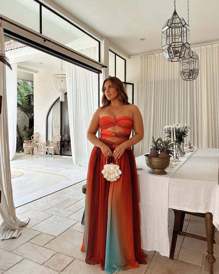 Giustella Ombre Maxi Dress