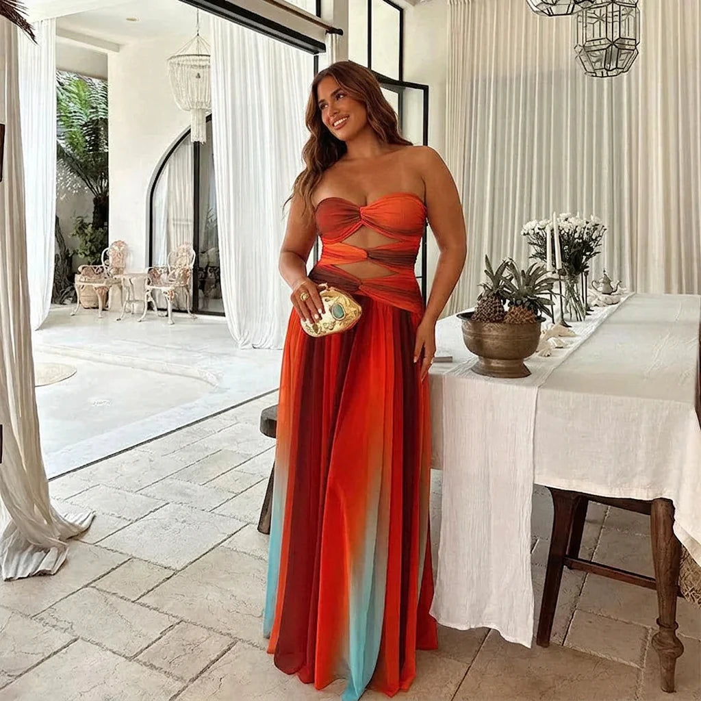 Giustella Ombre Maxi Dress