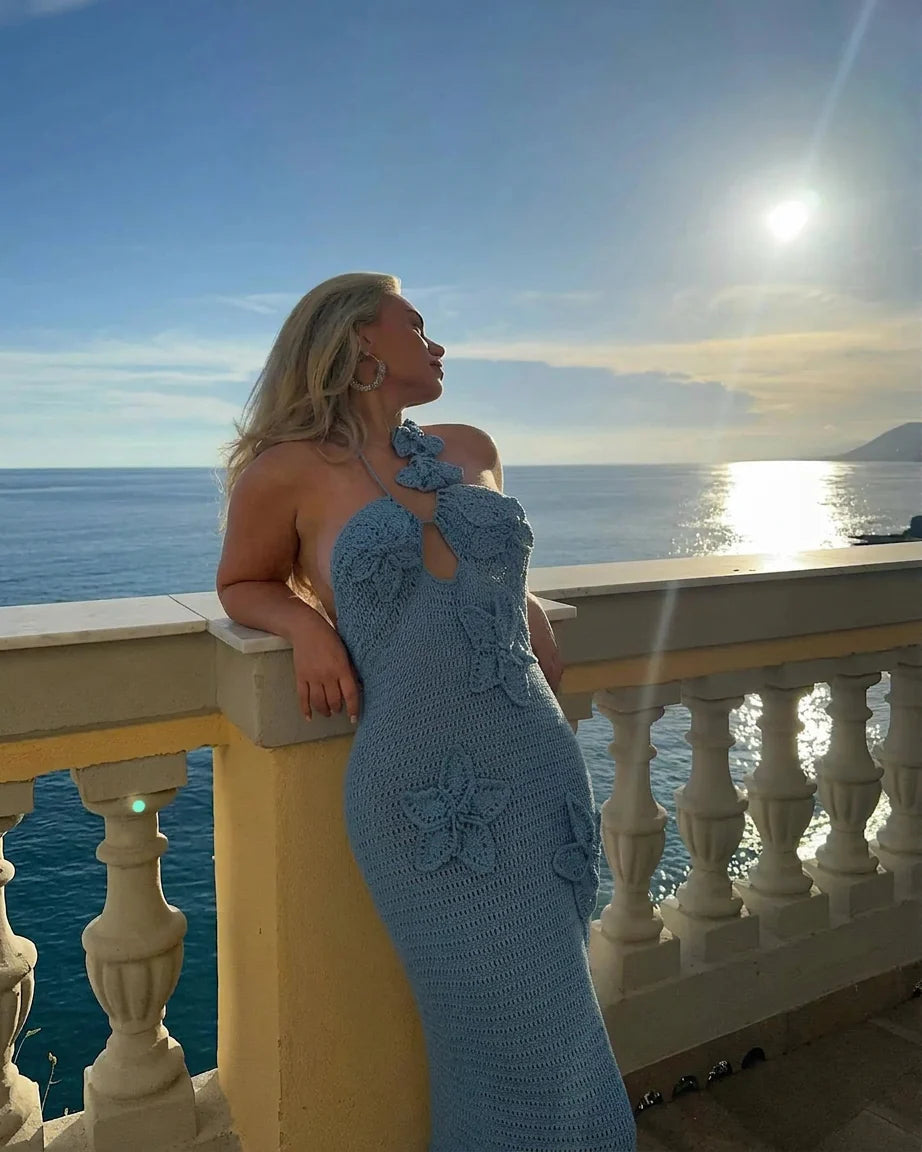 Lusigna Crochet Maxi Dress