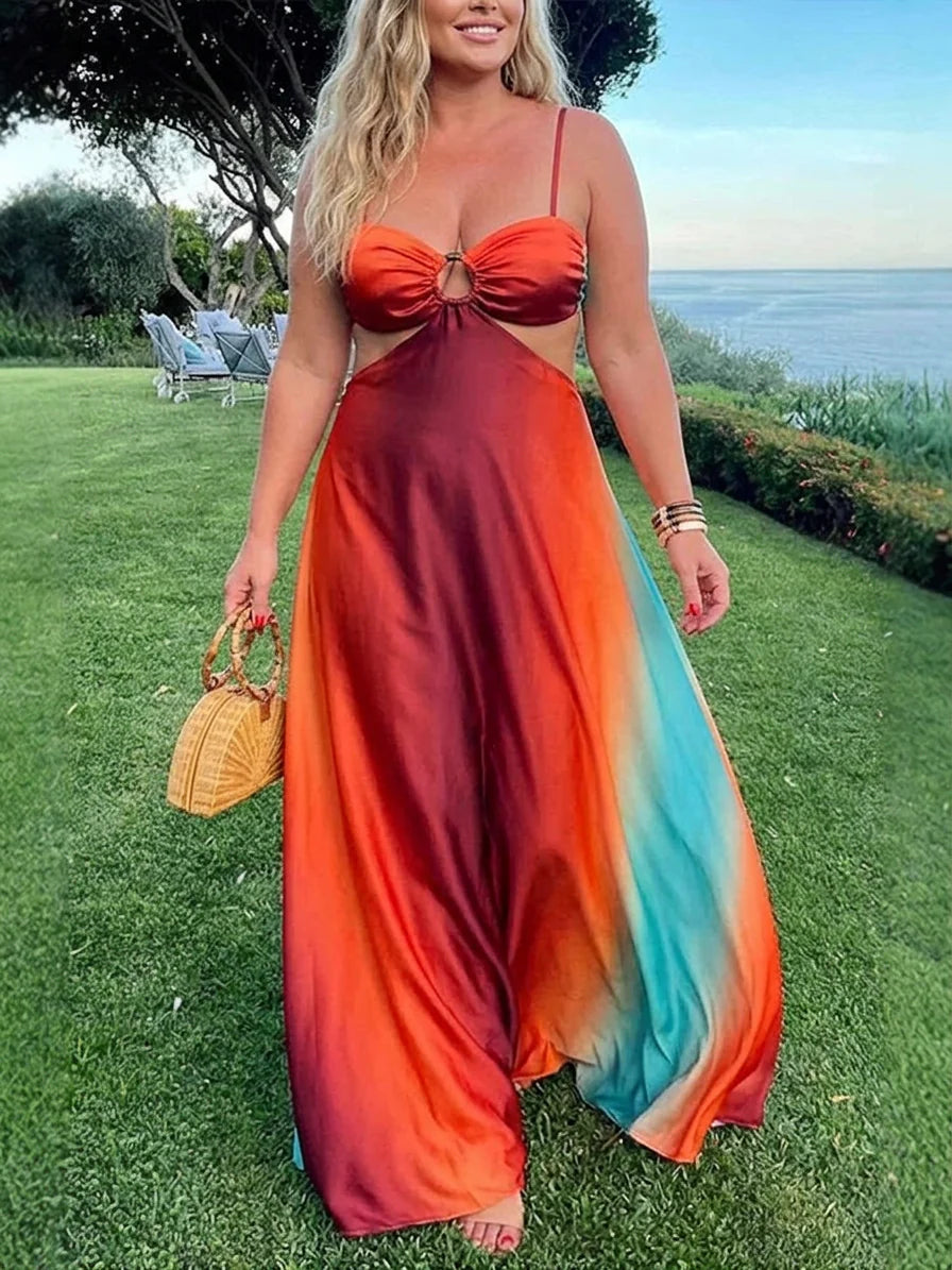Solaria Sunset Maxi Dress