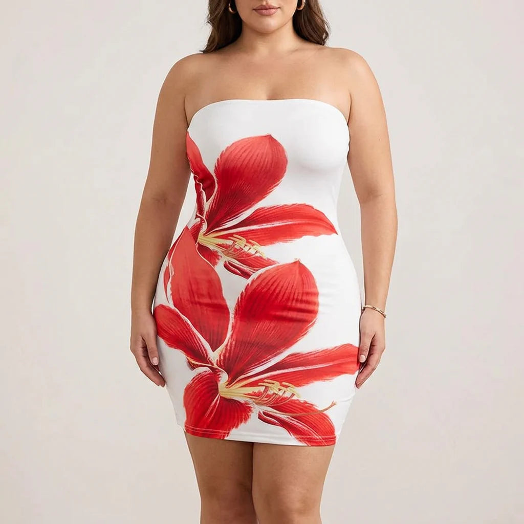 Evie Strapless Mini Dress