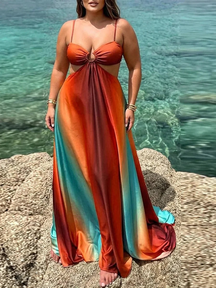 Solaria Sunset Maxi Dress