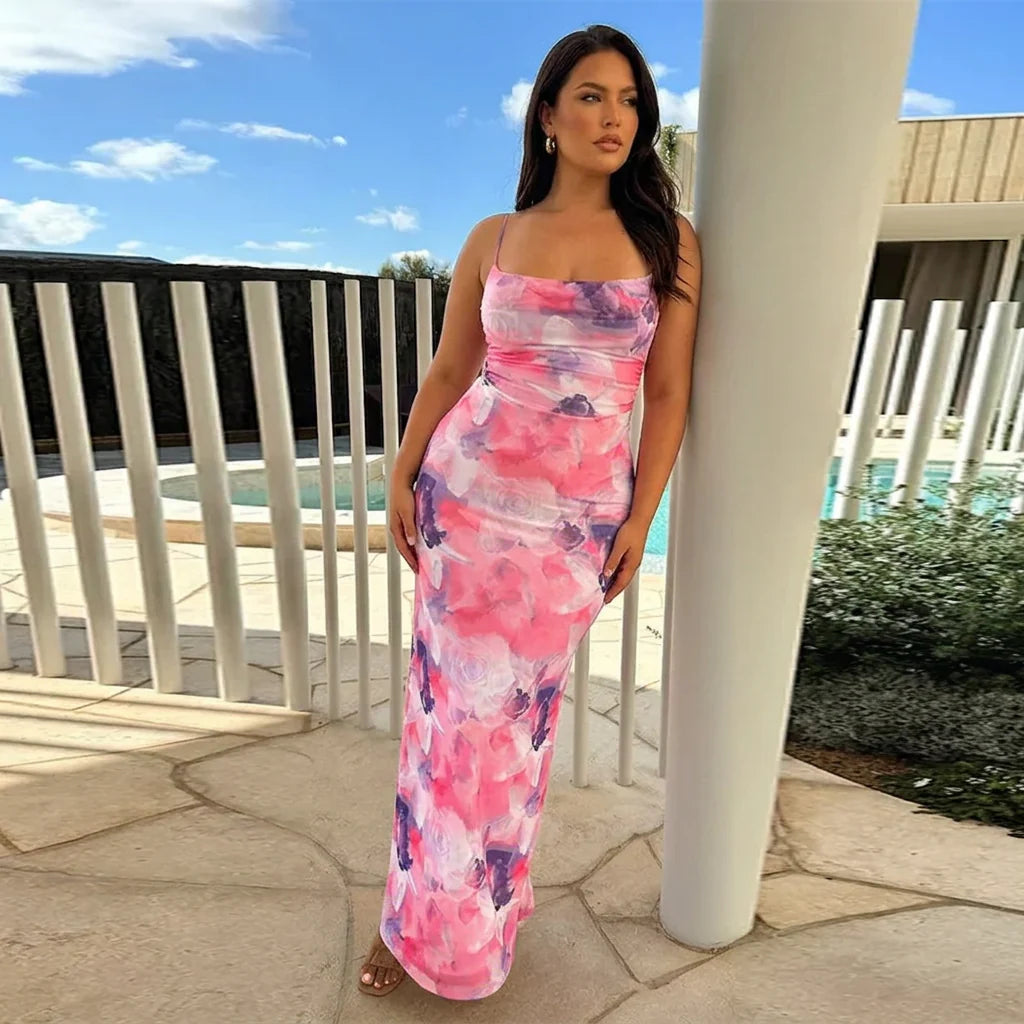 Azure Maxi Dress