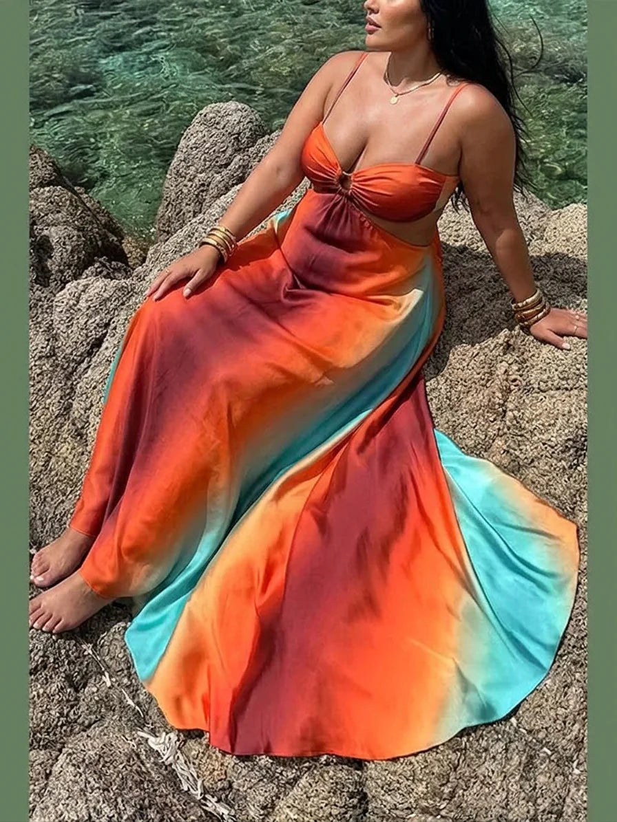 Solaria Sunset Maxi Dress
