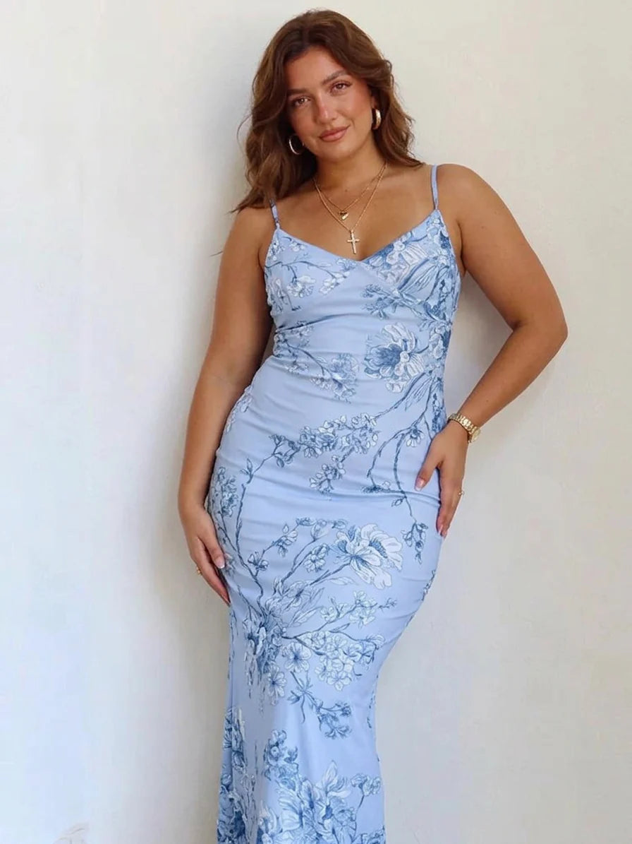 Florentina Baroque Maxi Dress
