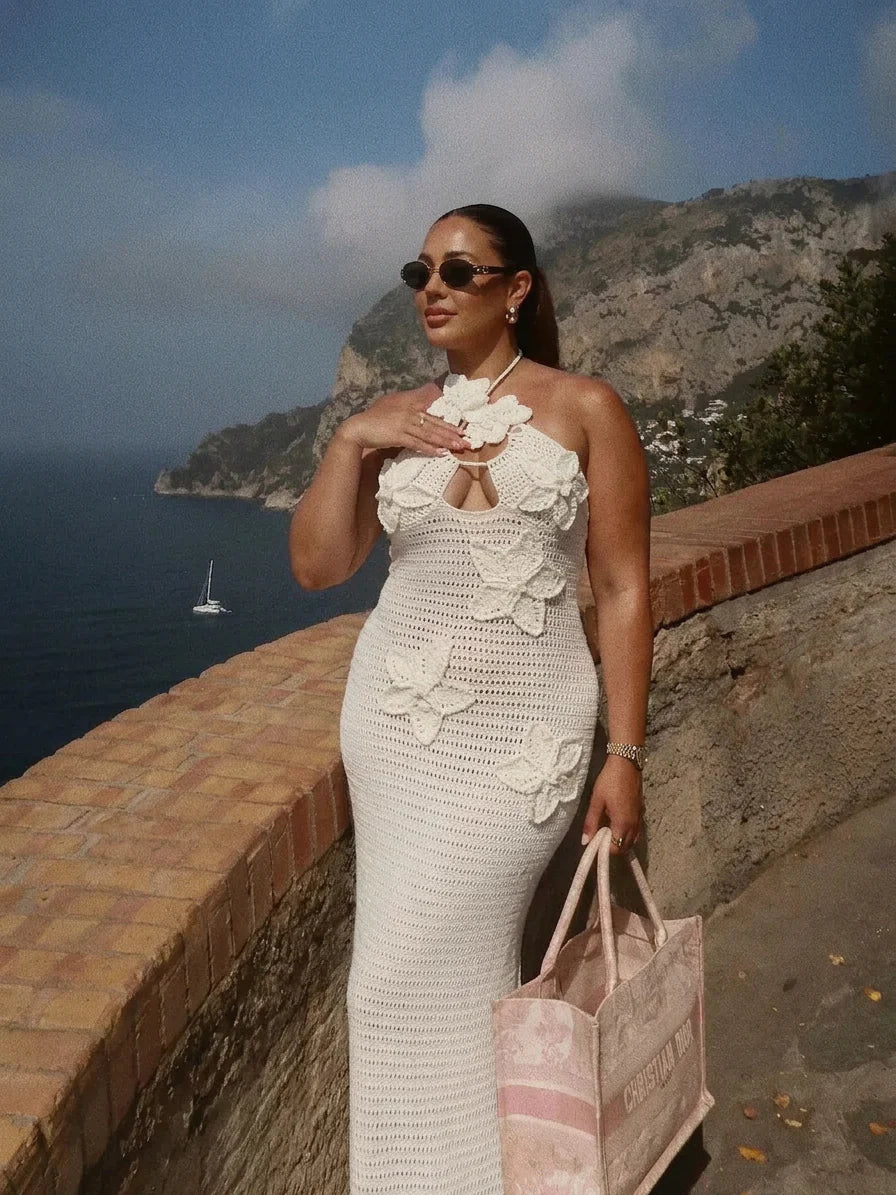 Lusigna Crochet Maxi Dress