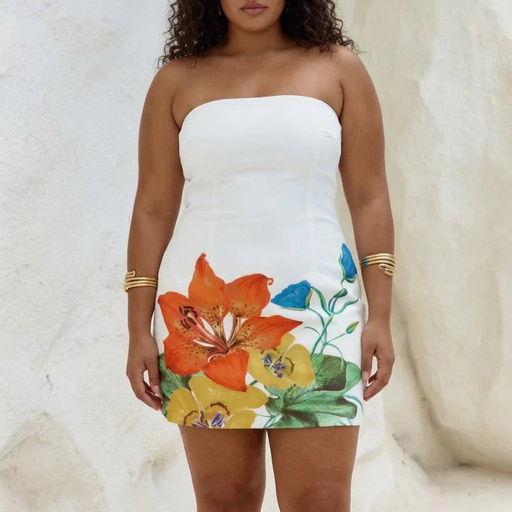 Evie Strapless Mini Dress