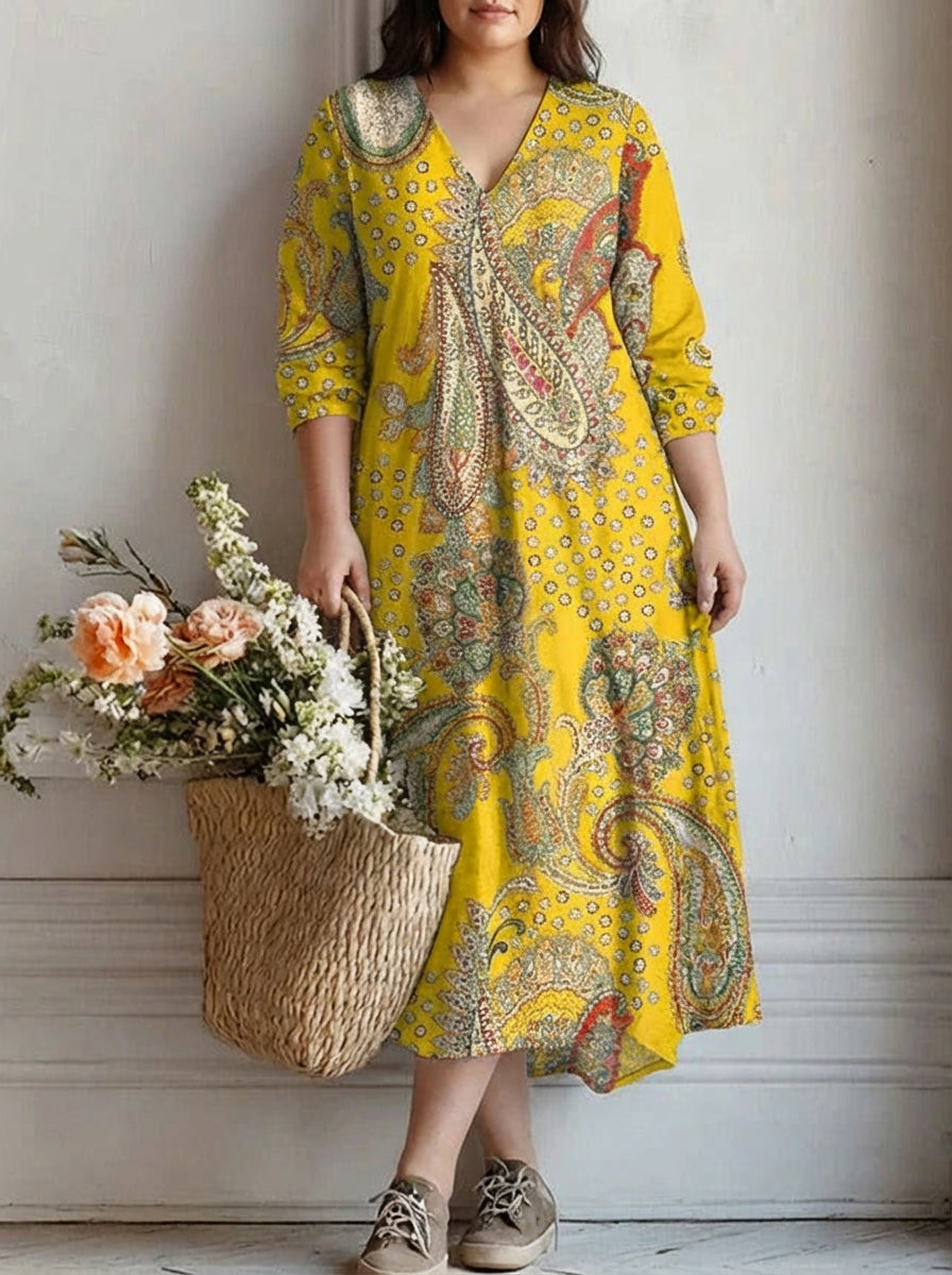 Eva Long Sleeve Maxi Dress