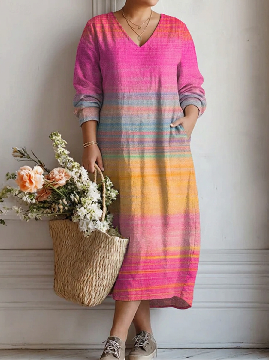 Marit Long Sleeve Comfort Dress