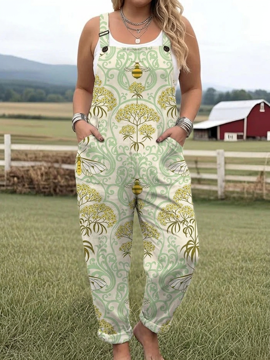 Honeybee Flower Jumpsuit
