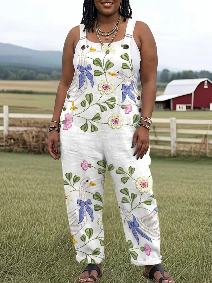 Goose Garden Jumpsuit