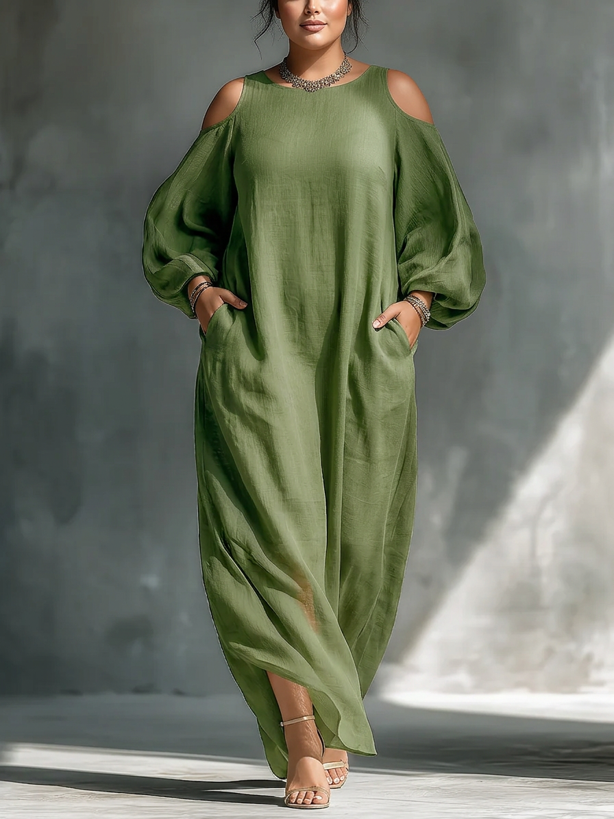 Anika Off-Shoulder Maxi Dress