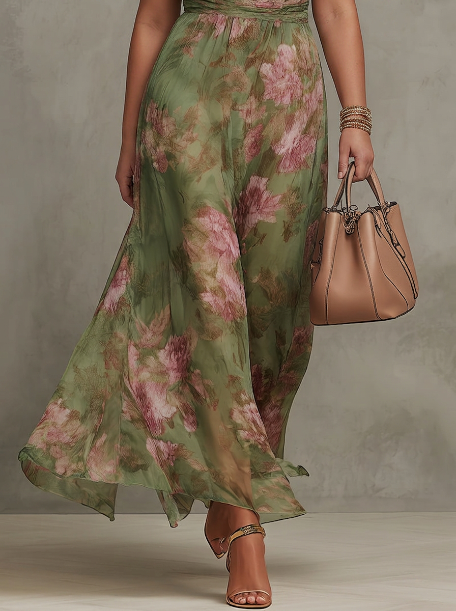 Florence Halter Maxi Dress