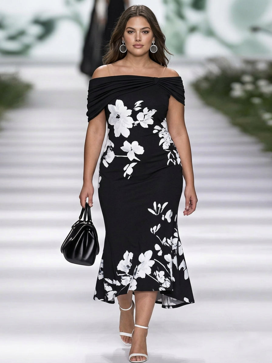Frederique Floral Print Dress