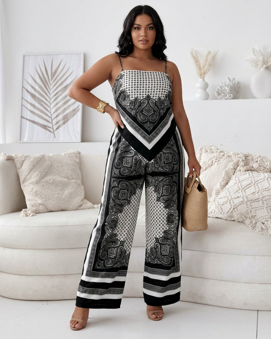 Helen Lace-Up Vest Set