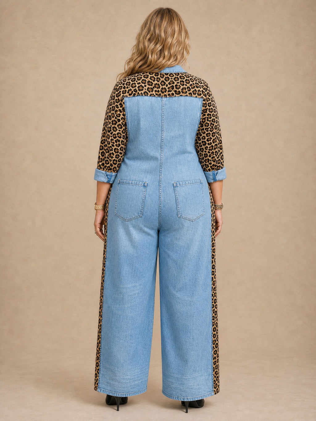 Amanda Denim Shirt Jumpsuit