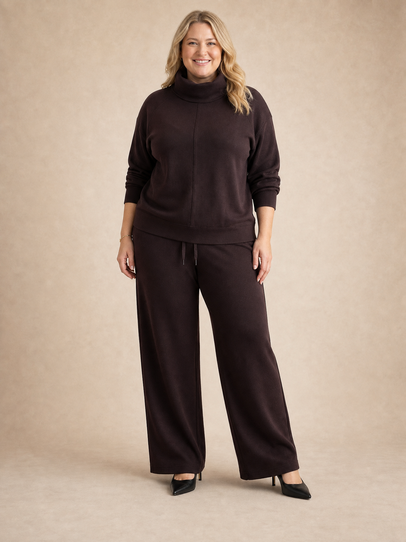 Elżbieta Funnel-Neck Tracksuit