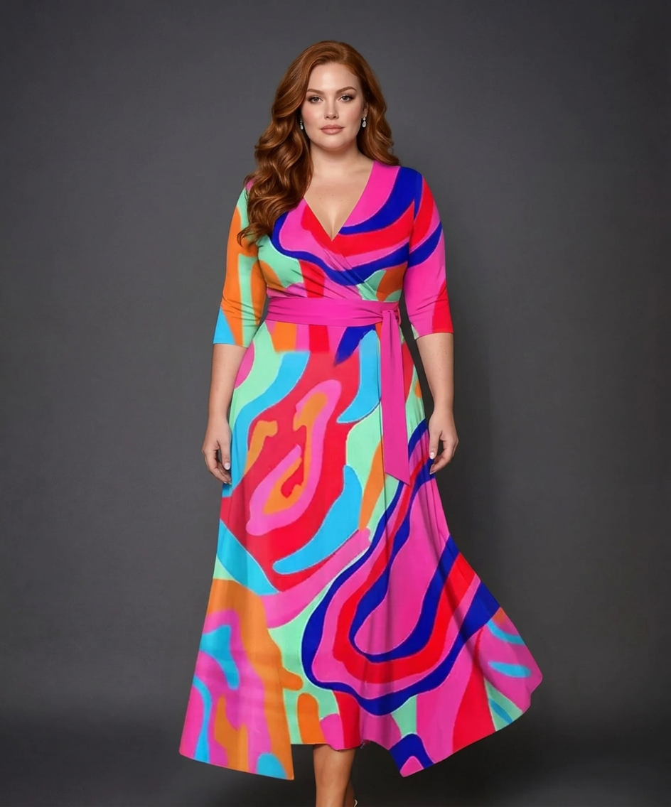 Ysa Floral Print Dress