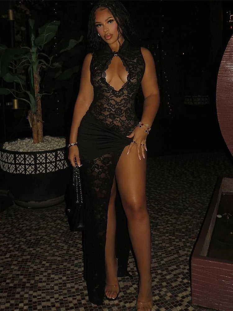 Zirilda Lace Maxi Dress