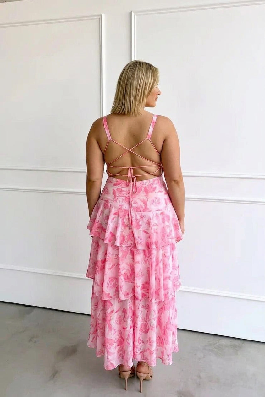 Dorotea Tiered Maxi Dress