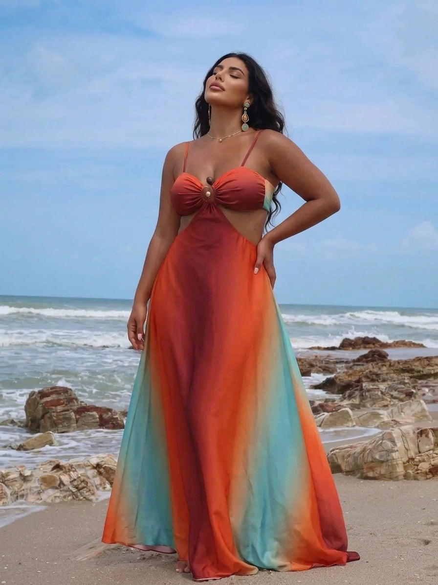 Solaria Sunset Maxi Dress