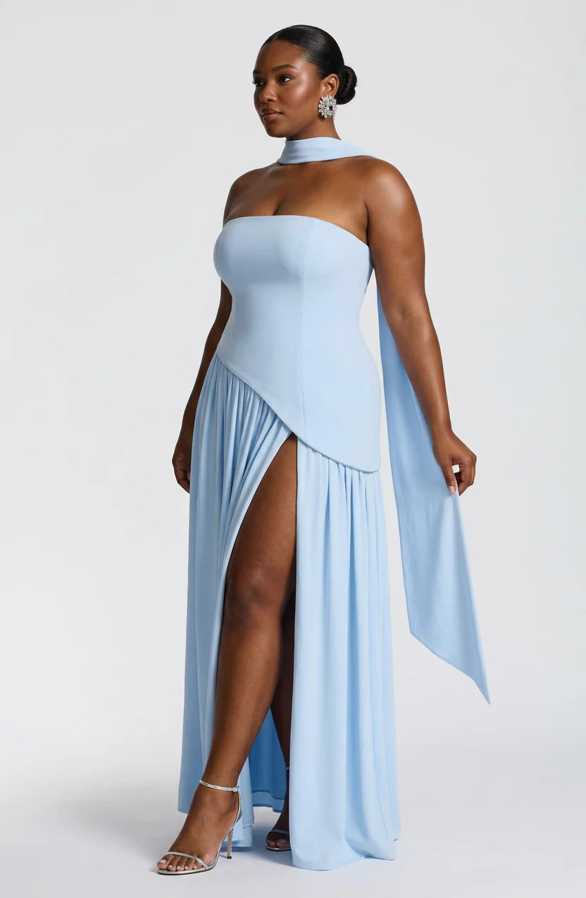 Karola Colorblock Maxi Dress