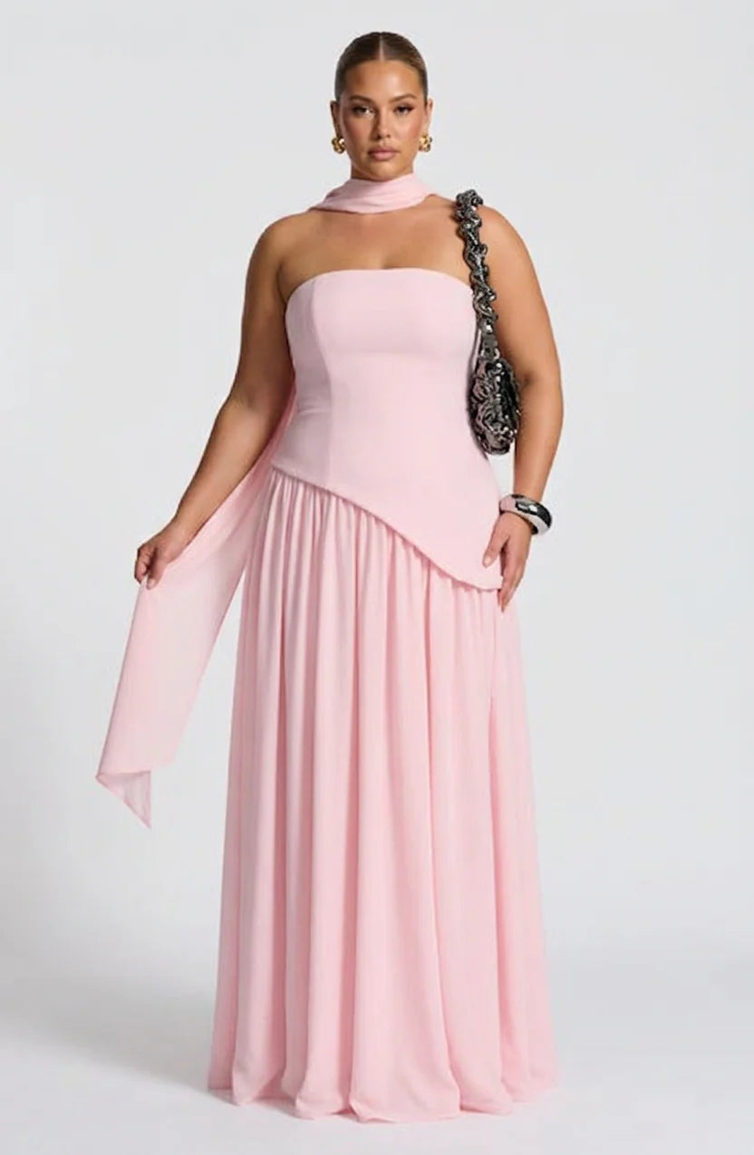 Karola Colorblock Maxi Dress