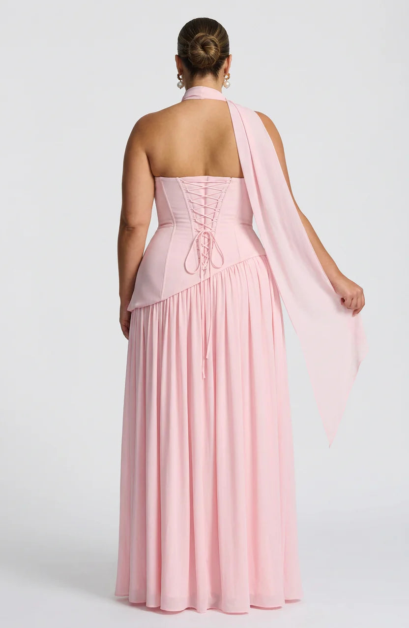 Karola Colorblock Maxi Dress