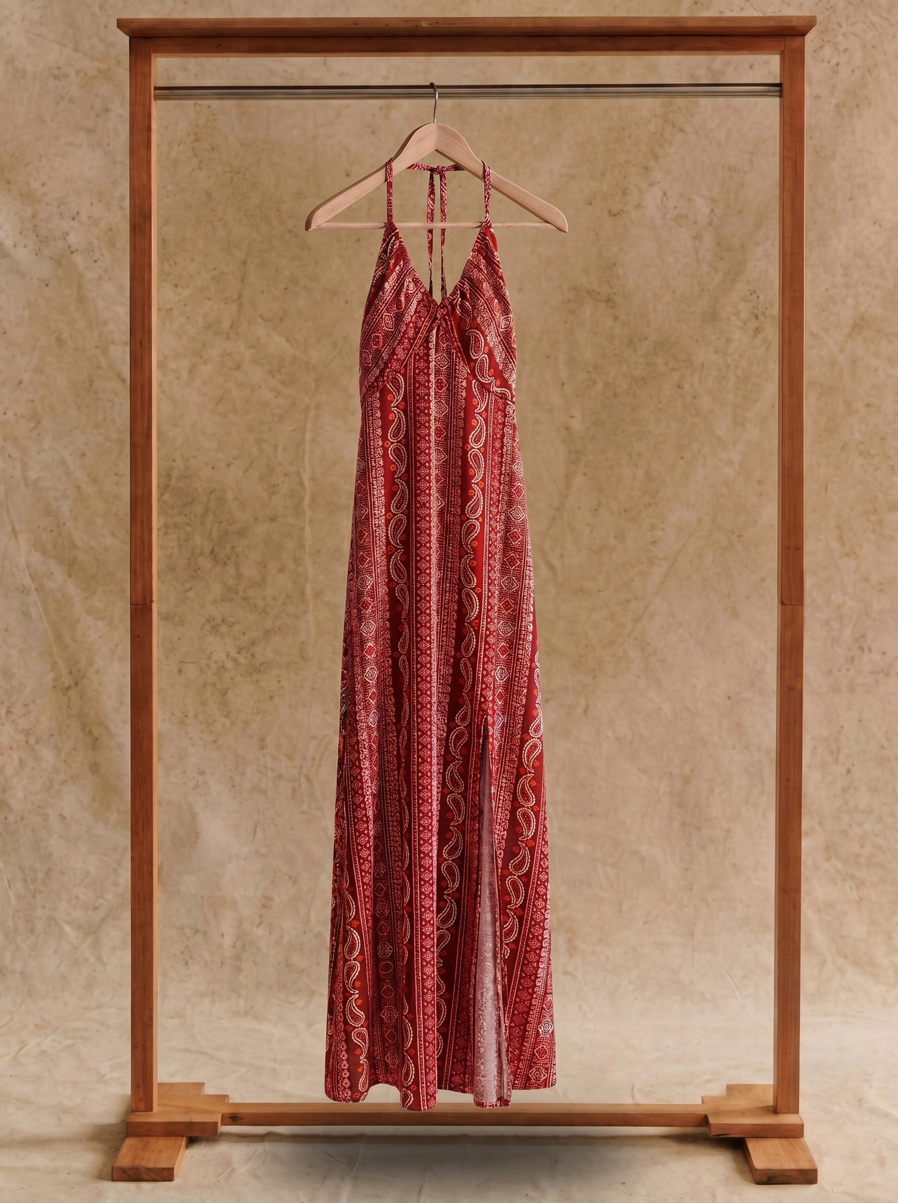 Odette Slip Maxi Dress in Heirloom Paisley