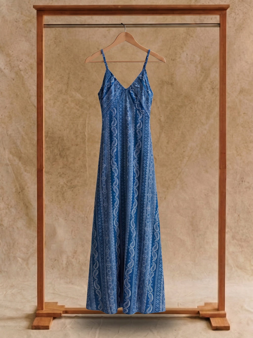 Odette Slip Maxi Dress in Heirloom Paisley