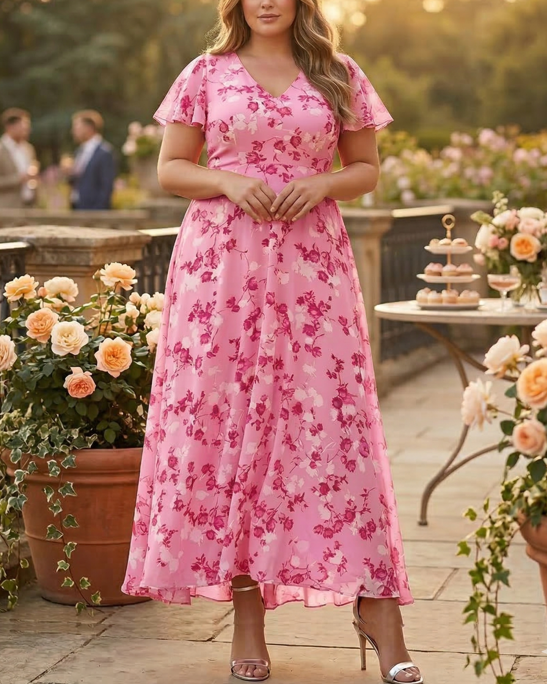 Aurelia Draped Maxi Dress