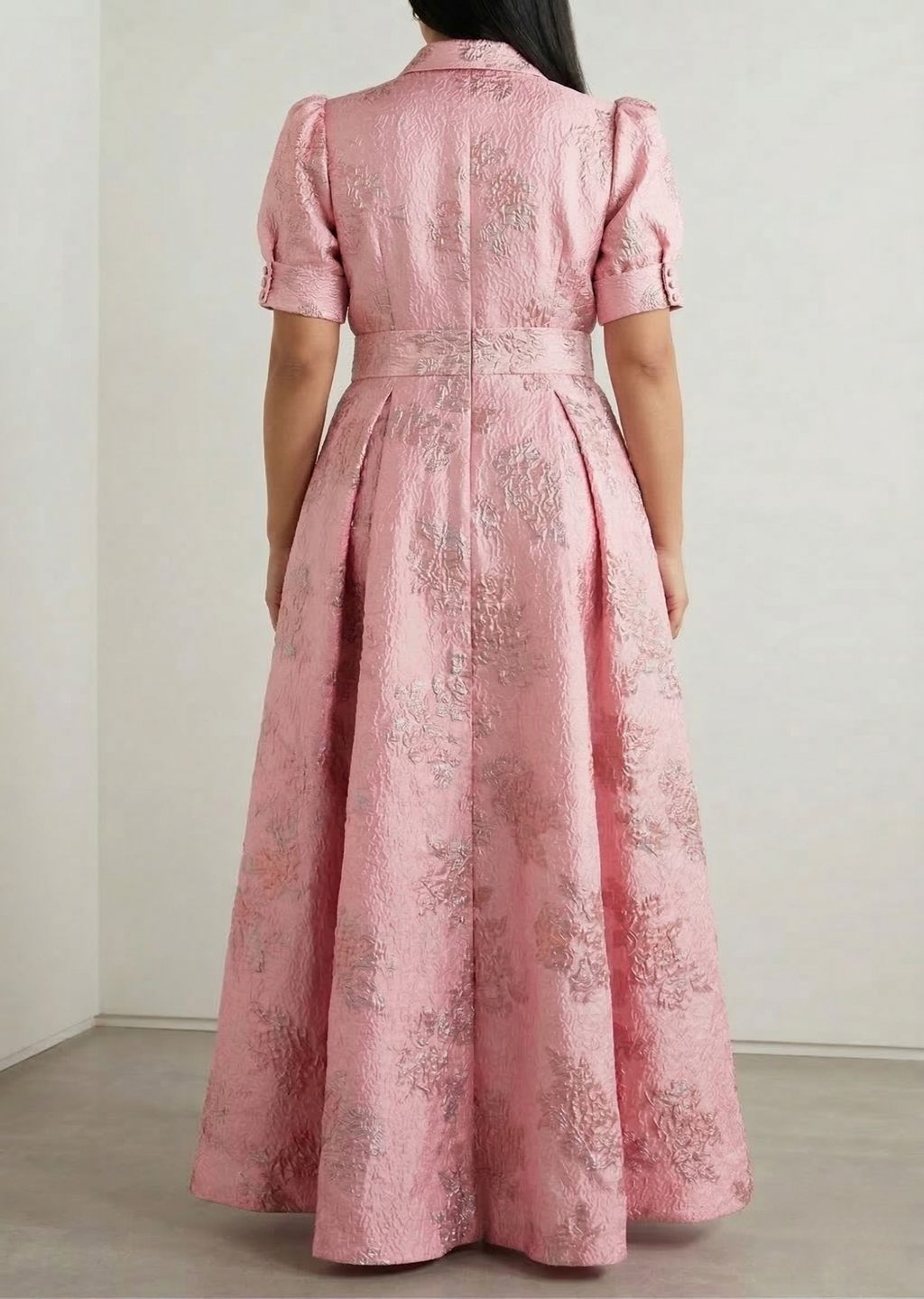 Anabella Short Puff Sleeve Dress