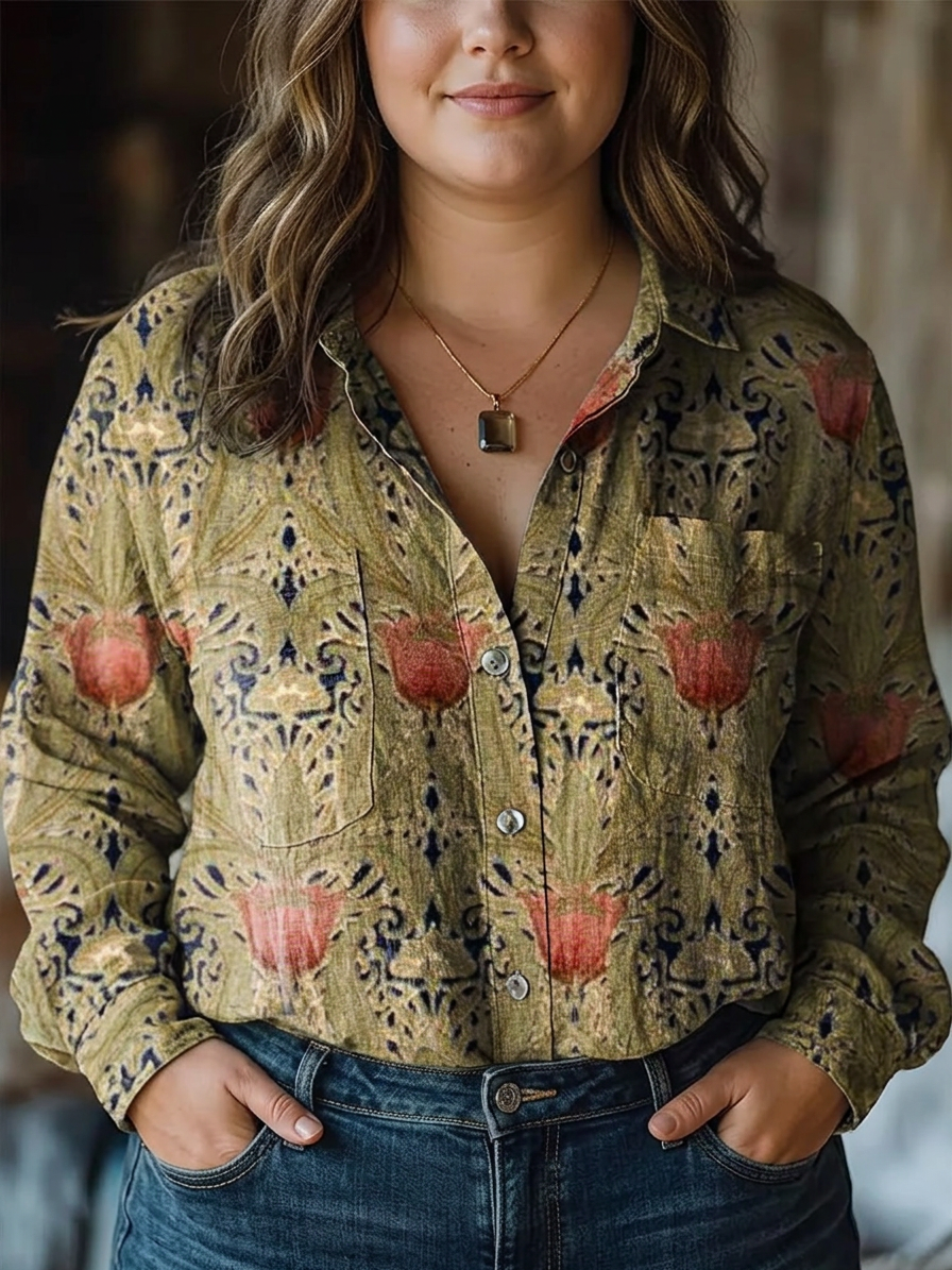 Nova Art Print Blouse