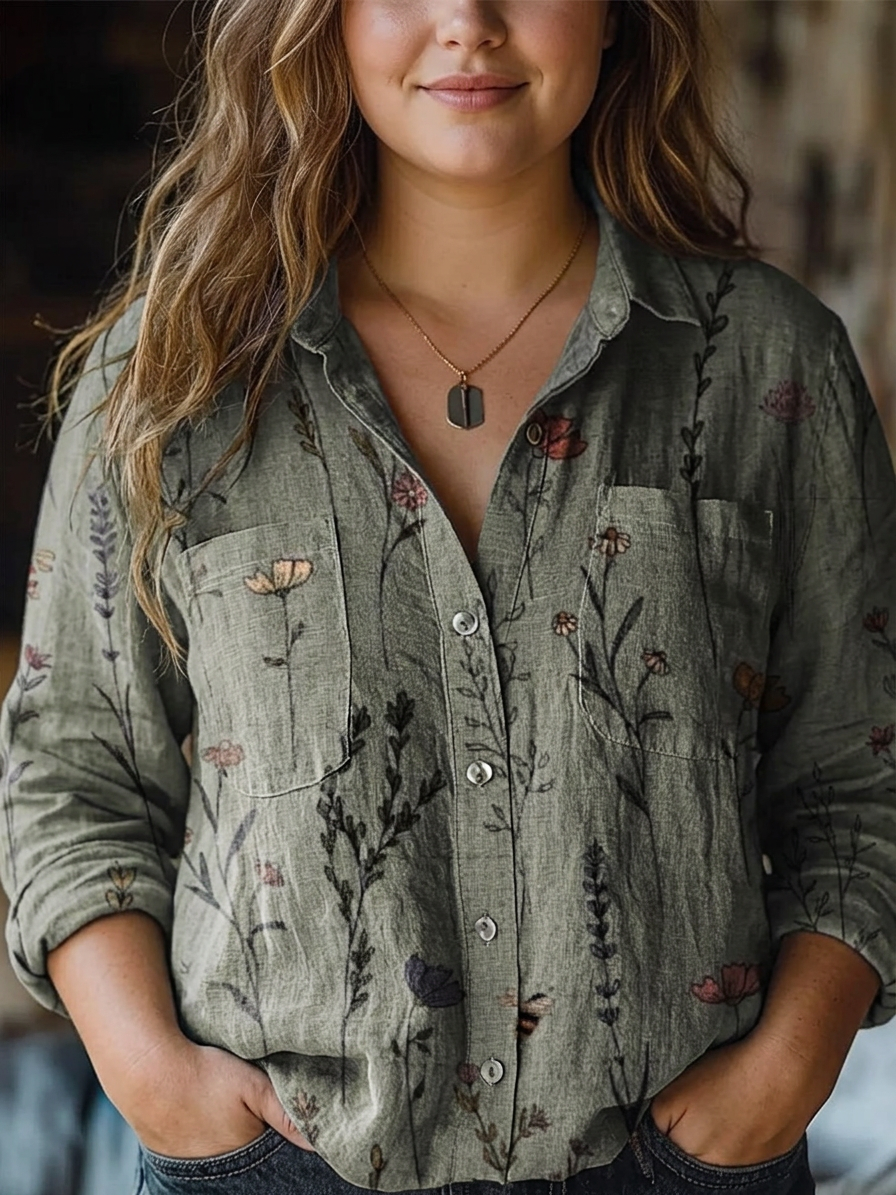 Sharon Spring Floral Blouse
