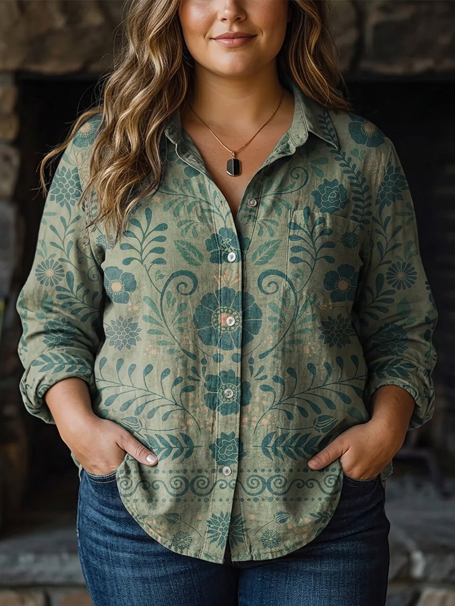 Emilia Soft Flower Blouse