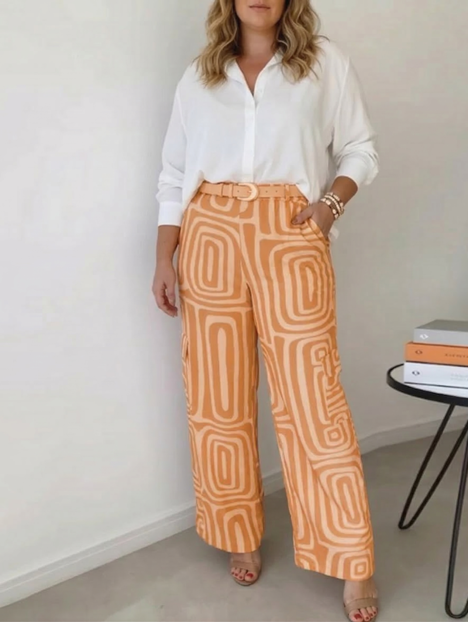 Lysa Geometric Two-Piece Set
