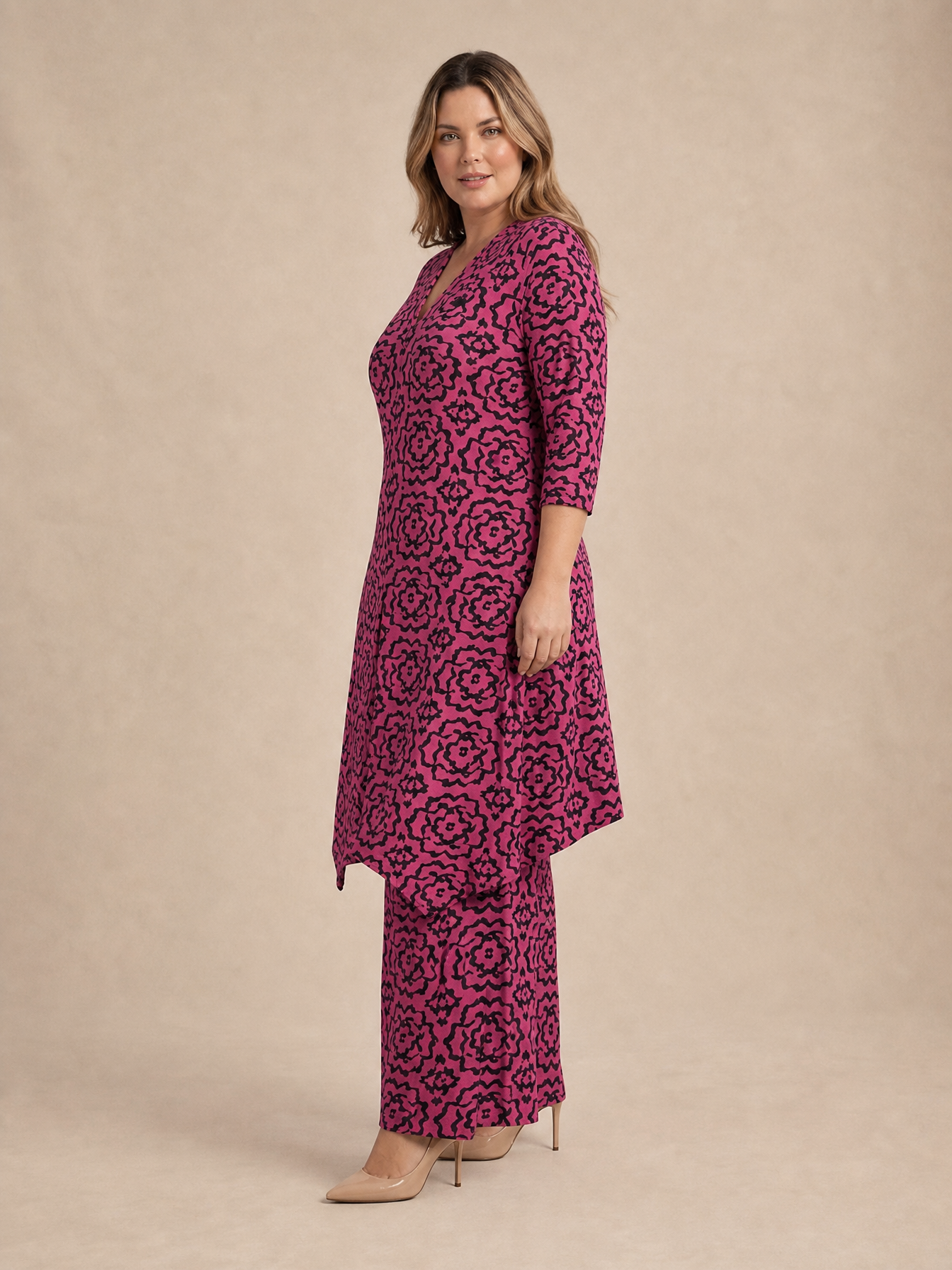 Margaret Patterned Dress