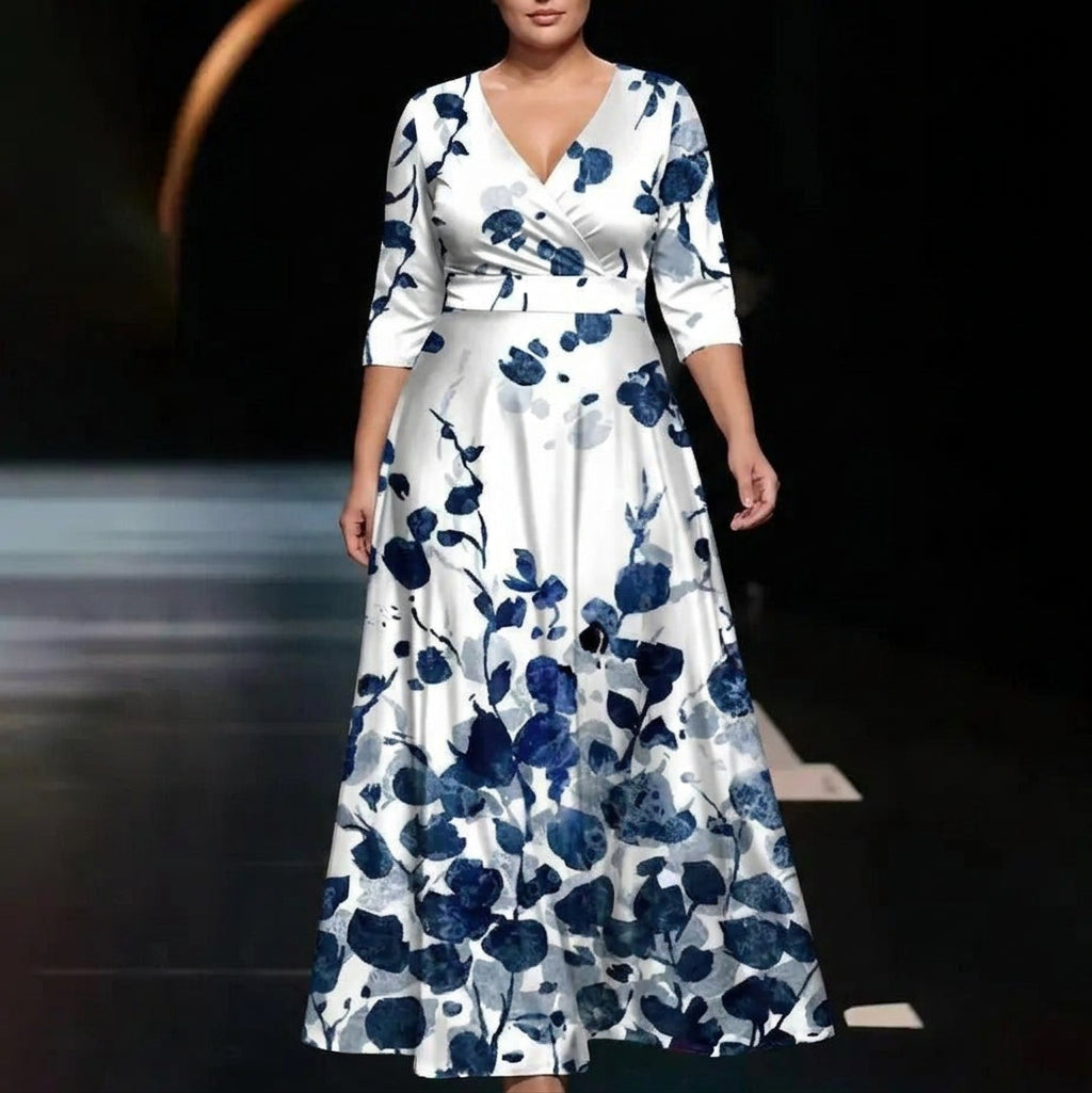 Ysa Floral Print Dress