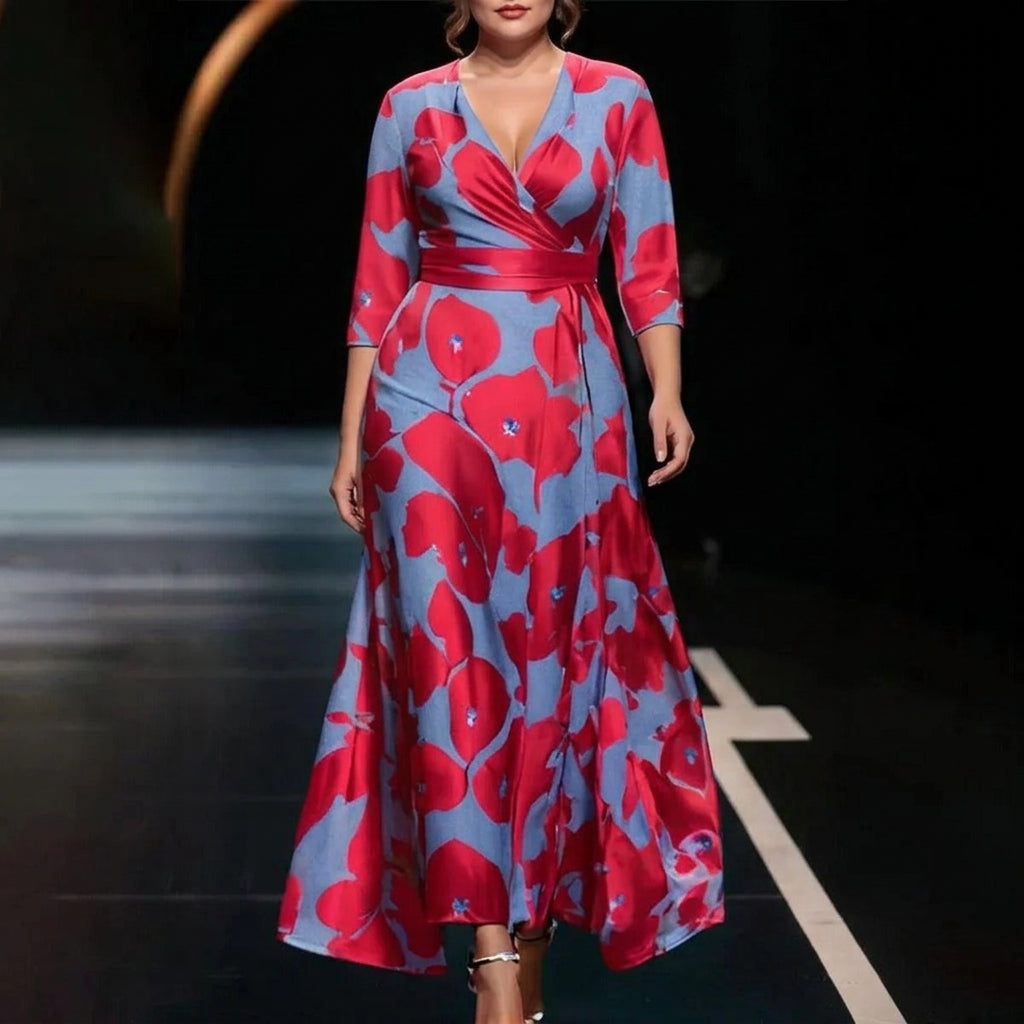 Ysa Floral Print Dress